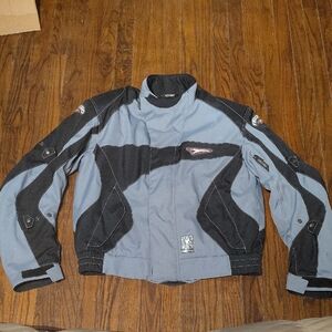 Men's Blue and Black Performance Jacket
